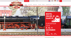 Desktop Screenshot of eurospoor.nl